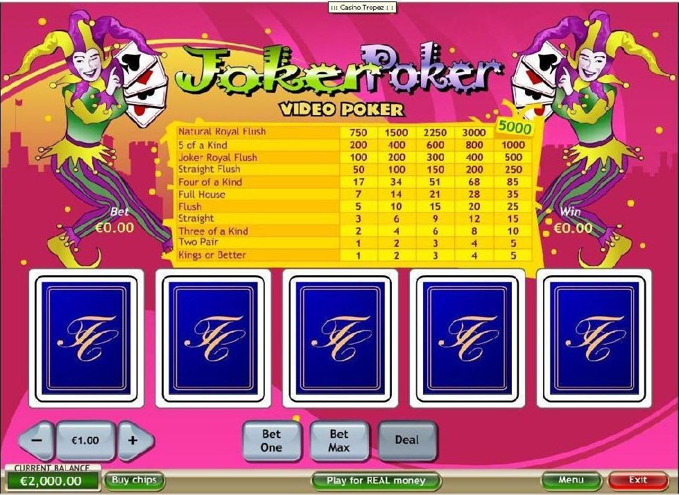 Como Ganar en Video Poker en Línea